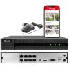 NVR-8CH-4MP/8P - IP záznamník 8-kanálový, 8x PoE, do 4Mpx, H.265 - Hilook by Hikvision