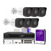 Sada na monitorovanie IP 5Mpx 6 kamier IPCAM-B5, rekordér 8ch s PoE, MD 2.0 - HiLook by Hikvision