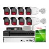 Súprava na monitorovanie IP 2Mpx 8 kamier IPCAM-B2-50IR, záznamník 8ch - HiLook od Hikvision