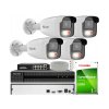Súprava na IP Monitoring 2Mpx 4 Kamery IPCAM-B2-50DL, Hybrid Light, Rekordér 8ch - HiLook by Hikvision