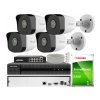 Súprava na IP monitorovanie 2Mpx 4 kamery IPCAM-B2, Záznamník 8ch - HiLook by Hikvision