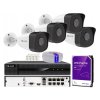 Sada na IP monitorovanie 5Mpx 4 kamery IPCAM-B5, Záznamník 8ch s PoE, MD 2.0 - HiLook od Hikvision