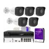 Súprava na IP monitoring 5Mpx 5 Kamier IPCAM-B5, Záznamník 8ch s PoE, MD 2.0 - HiLook by Hikvision