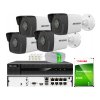 Súprava na monitorovanie IP 4Mpx 4 kamery IPCAM-B4, Záznamník 8ch s PoE, MD 2.0 - HiLook od Hikvision