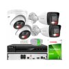 Súprava na monitorovanie IP 4Mpx 4 kamery, Hybrid Light, Záznamník 4ch s PoE, MD 2.0 - HiLook od Hikvision