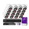 IP monitorovací sada 4Mpx 16 kamier IPCAM-T4-30DL, Hybrid Light, Záznamník 16ch, MD 2.0 - HiLook by Hikvision