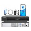 Sada na monitorovanie TurboHD, 6 kamier Hybrid Light 5Mpx, rekordér 8ch - HiLook by Hikvision