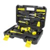 tool set with screwdriver 47el bits spanners