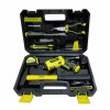 tool set with screwdriver 47el bits spanners