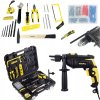 hammer drill 750w drills bits case 96el