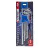 Sada extra dlhých TORX kľúčov 9 ks FS-6539