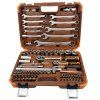 Gola sada 82 dielov 1/4" a 1/2" v kufríku FS-52555