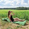Turistický nafukovací matrac 190 × 60 × 5 cm FS-56499