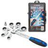 Súprava výmenných očkových kľúčov s račňou 8–19 mm, adaptér 3/8" FS-60267
