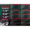 Gola sada RockForce 216+3 dielov 1/4", 3/8", 1/2" FS-60320