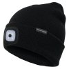 winter cap with usb led torch