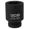 JCB Hlboká UDAROVÁ hlavica 1" 46mm 6-hranná Cr-Mo NÁSTRČNÝ kľúč