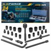 ILOFORCE Sada náradia 1/2" 6-hranných 8-32mm 24 DIELY + KUFOR