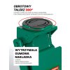 ROCKFORCE Nízkoprofilový hydraulický zdvihák 5 TON typu Žaba s PEDÁLOM