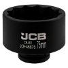 JCB rázová nasada 3/4" 75 mm, 12-hranná, Cr-Mo FS-65628