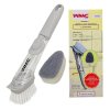 cleaning brush set with dispenser 50ml tips 2el
