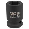 JCB Rázový nástavec 1/2" 17mm 6-hranný Cr-Mo KĽÚČ nástrčný