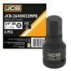 JCB Nástavec BIT úderový 3/4" 22mm 6-hranný Cr-Mo KĽÚČ nástrčný
