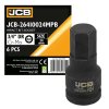 JCB Násadka BIT úderová 3/4" 24mm 6-hranná Cr-Mo KĽÚČ nástrčný