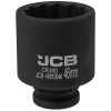 JCB NÁRAZOVÁ HLAVICA HLBOKÁ 3/4" Cr-Mo 12-hranová 46mm NÁSTRČNÝ KĹÚČ