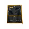 JCB Sada IMBUSOVÝCH KĽÚČOV 10 KUSOV na PLACHTE 6-22mm typu L Cr-V HEX