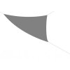 TROJUHOLNÍKOVÁ PLACHTA PROTI SLNKU SIVÁ 3,6 X 3,6 X 3,6M *0464