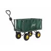 DVOJFUNKČNÝ ZÁHRADNÝ VOZÍK XL - ZELENÝ S PLACHTOU *0108