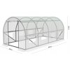 ZÁHRADNÝ FÓLIOVÝ TUNEL 4 SEGMENTOVÝ BIELY 6 x 3 x 2 M *5214