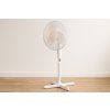 Stojanový ventilátor 45 W biely 41 cm CH-FAN4218