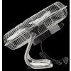 Strieborný podlahový ventilátor 70 W 50 cm CH-FAN8960