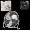 Strieborný podlahový ventilátor 70 W 50 cm CH-FAN8960