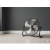 Čierny podlahový ventilátor 50 cm 70 W CH-FAN8984