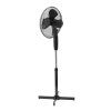 Stojanový ventilátor čierny 45 W 41 cm CH-FAN9004