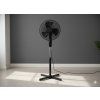 Stojanový ventilátor čierny 45 W 41 cm CH-FAN9004