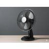 Čierny stolný ventilátor 40 W, 34 cm CH-FAN9042
