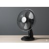 ČIERNY STOLNÝ VENTILÁTOR 40W *9042