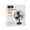 Čierny stolný ventilátor 40 W, 34 cm CH-FAN9042