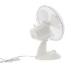 BIELY STOLNÝ VENTILÁTOR 25W *9066