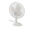BIELY STOLNÝ VENTILÁTOR 25W *9066