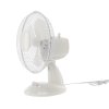 BIELY STOLNÝ VENTILÁTOR 25W *9066