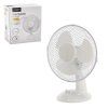 Biely stolný ventilátor 25 W, 27 cm CH-FAN9066