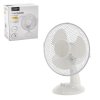BIELY STOLNÝ VENTILÁTOR 25W *9066