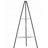 VISIACI GRIL S NASTAVITEĽNÝM STOJANOM NA TROJNOŽKE 64,5 x 64,5 x 150 CM *6032