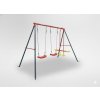 ZÁHRADNÁ HOJDAČKA (KOVOVÝ RÁM + 2 HOJDAČKY + HOJDACÍ KRESLO) 290 x 180 x 200 CM *1067