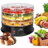 5-ÚROVŇOVÁ SUŠIČKA NA POTRAVINY 250W PRIEMER 32 CM S MECHANIZMOM *2714